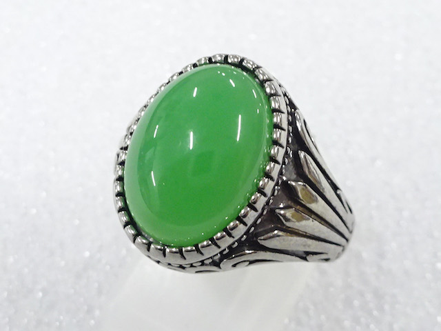 NATURAL STONE FASHION RING / JP SIZE 15